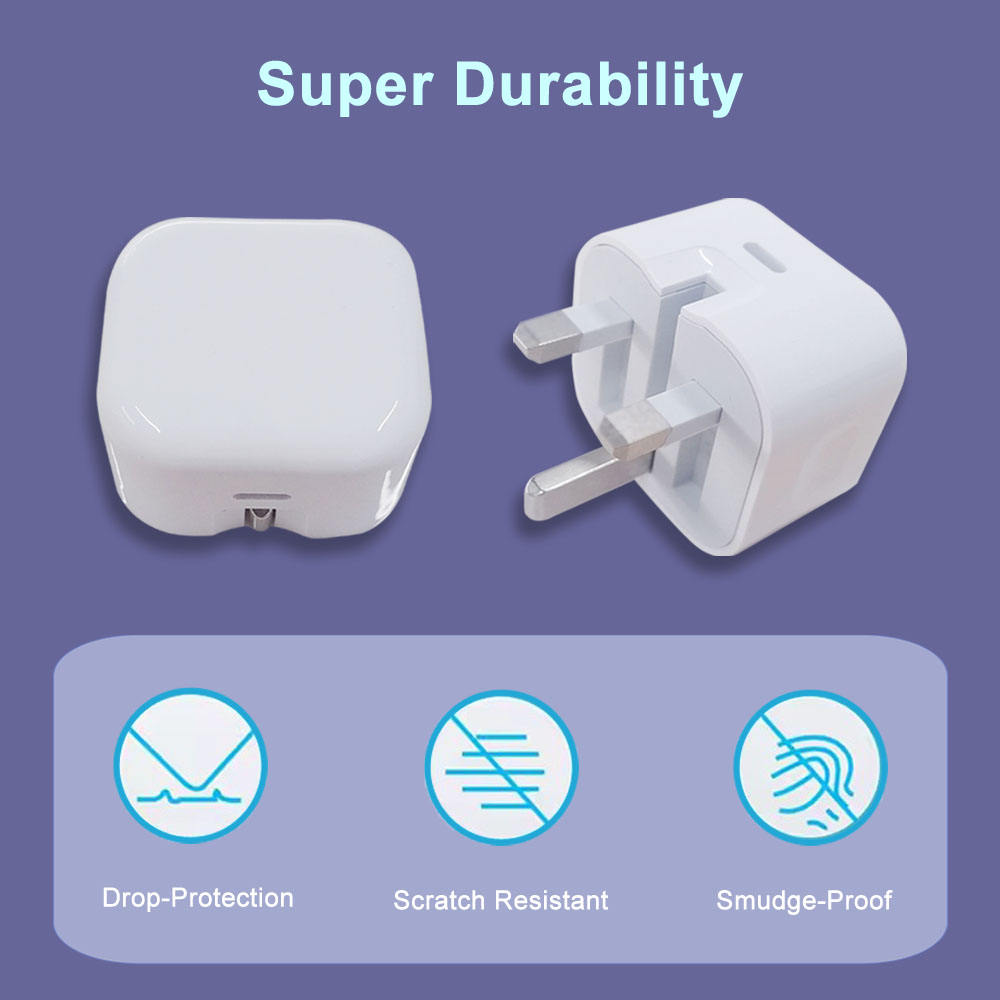 Super Fast Charging 20W Foldable Power Adapter Type C